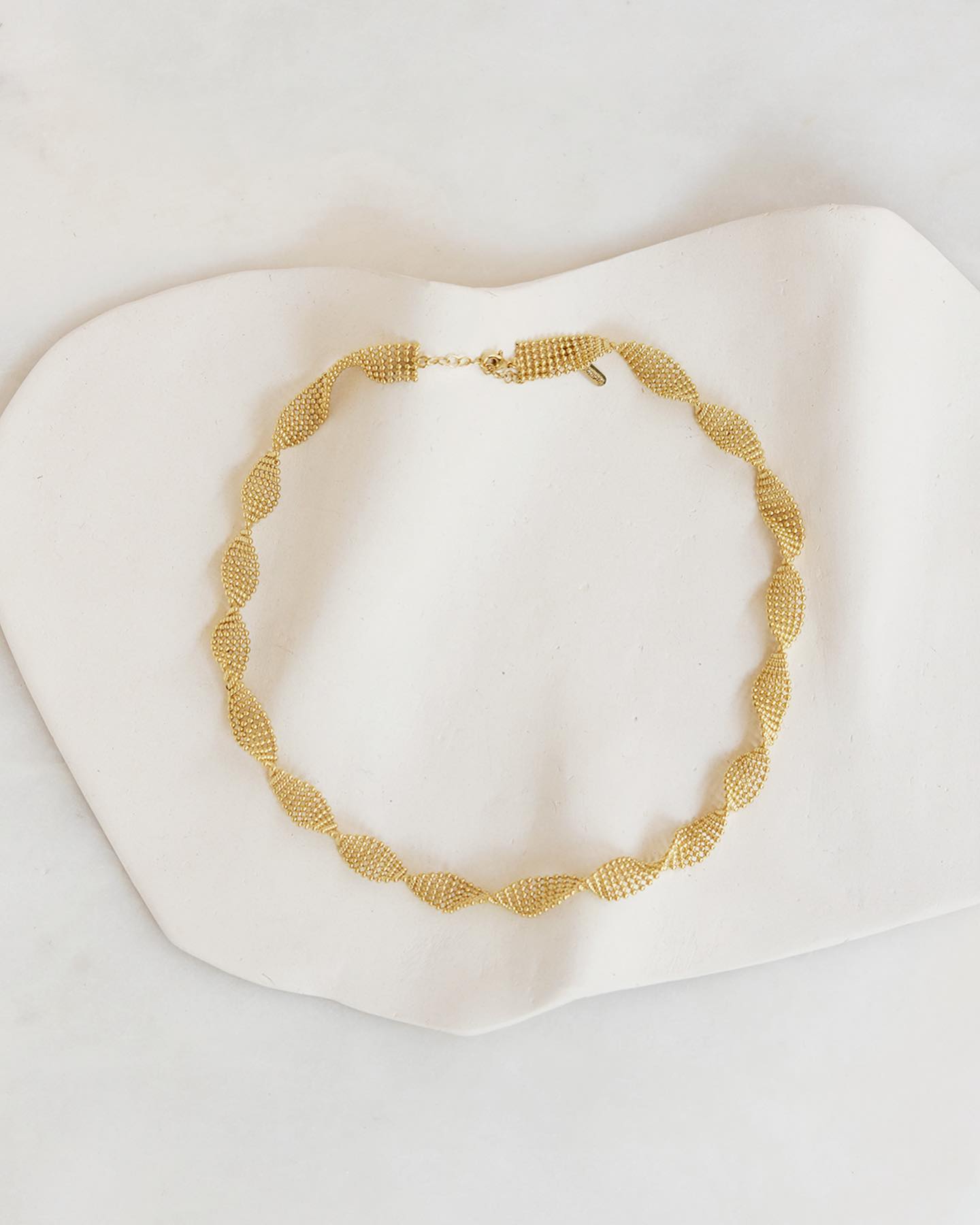 Judith Benita Deia twist necklace