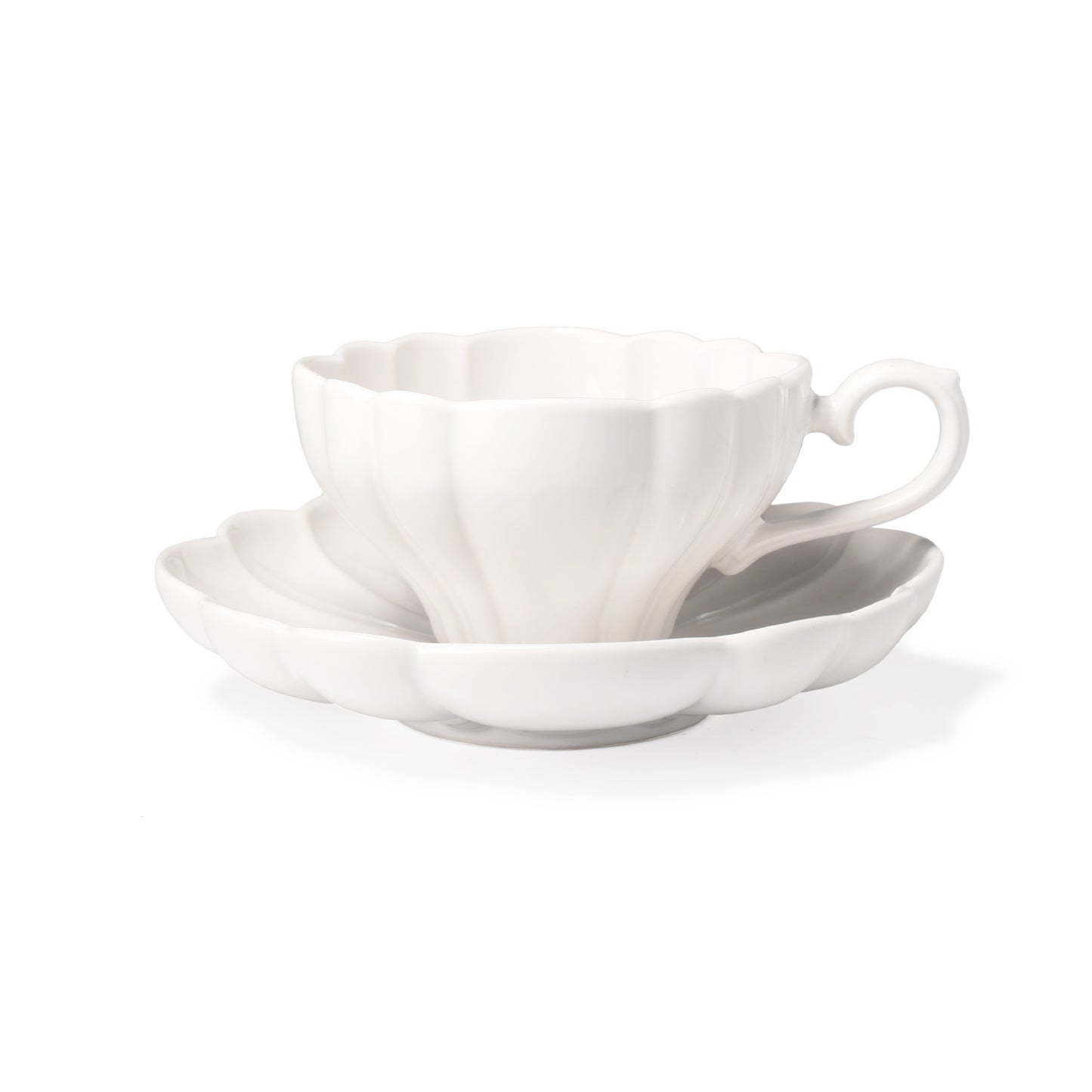 Le Bouquet Cup & Saucer white