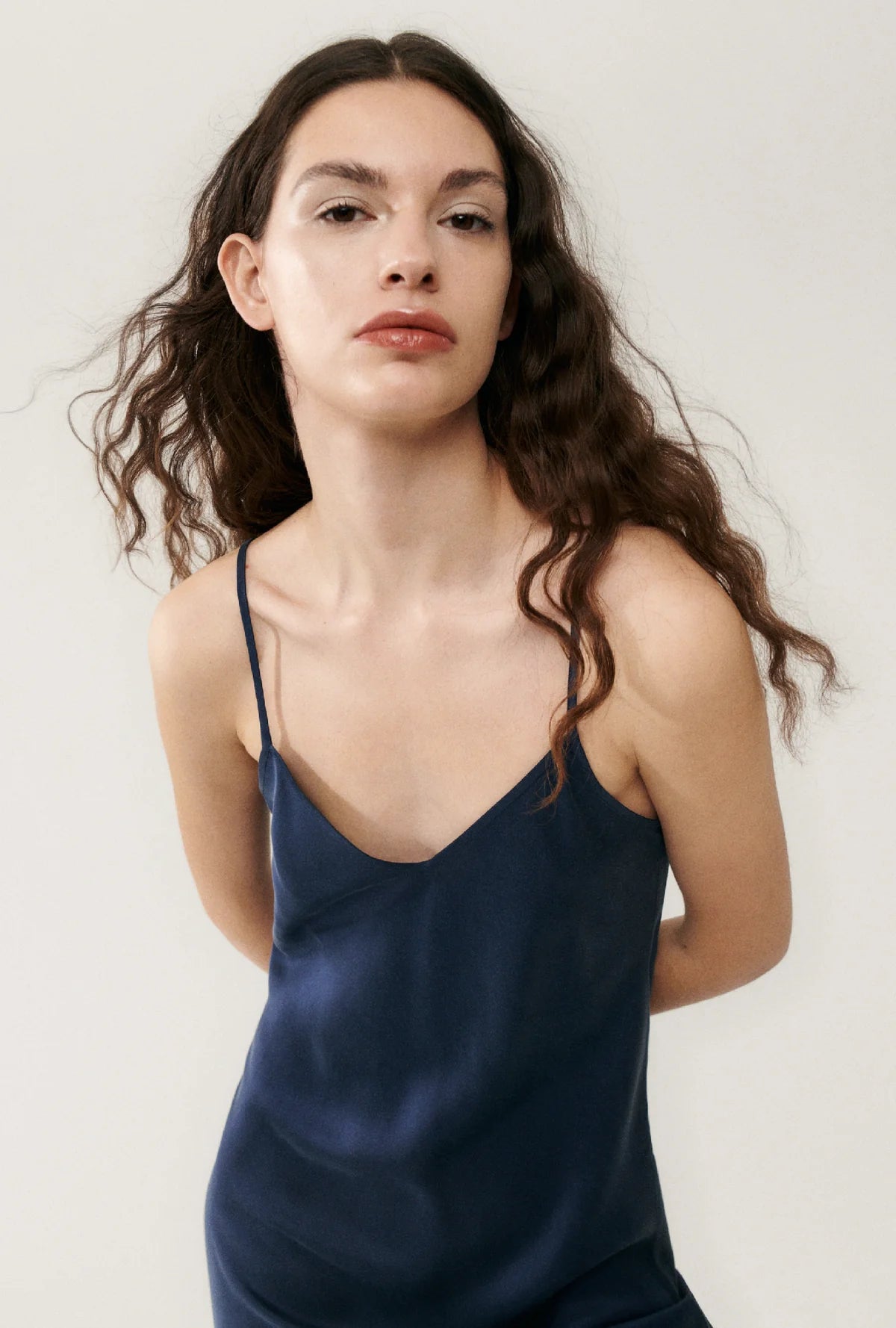 90s Slip Dress - Midnight