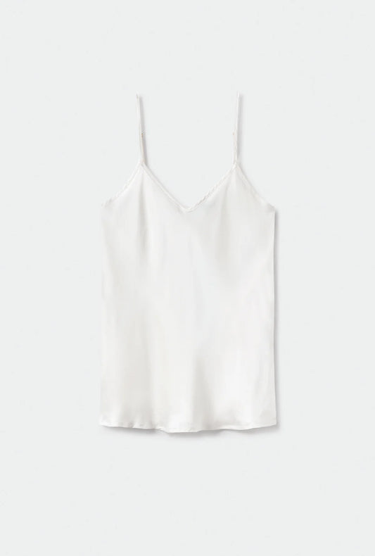 Bias Cut Cami white