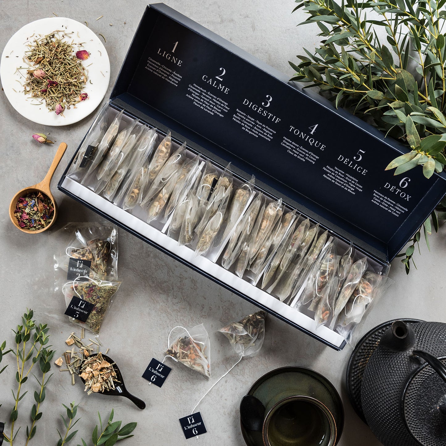 Herbal Tea Collection Box