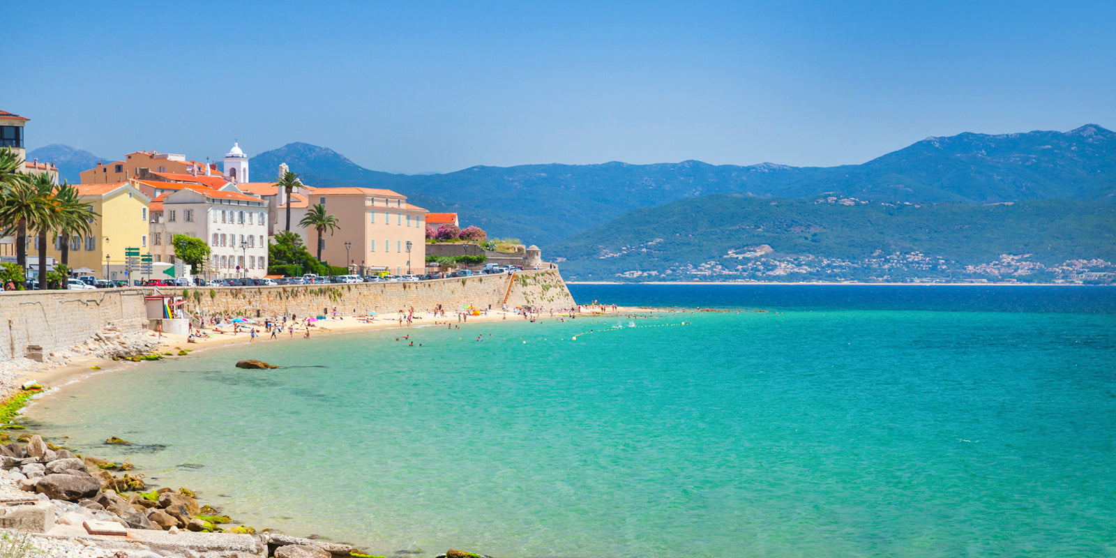 panoram pic of corsican coast