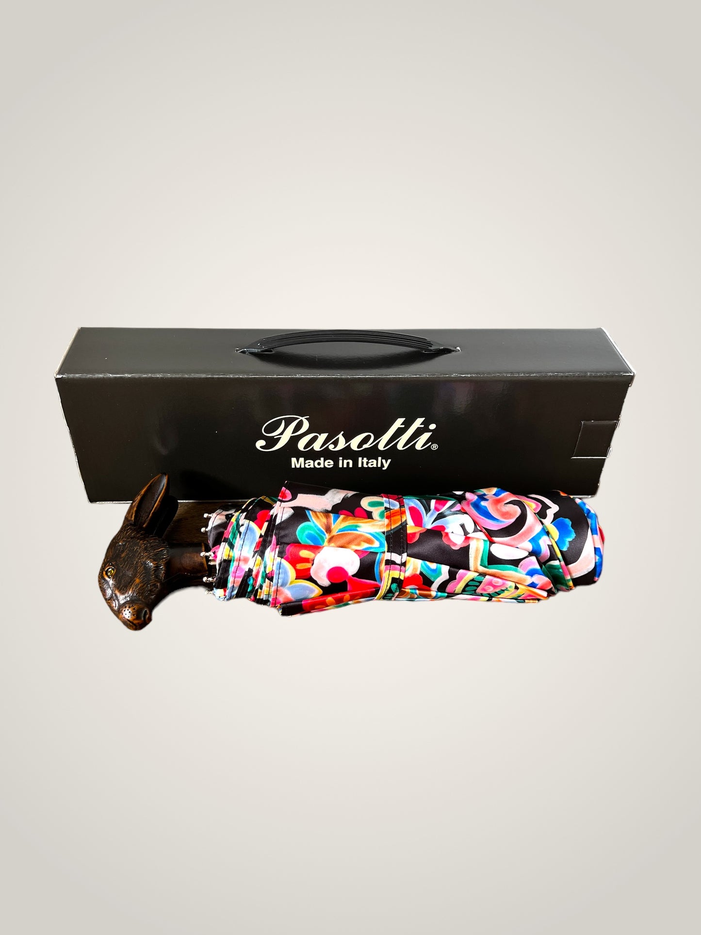 Pasotti Rabbit handle umbrella