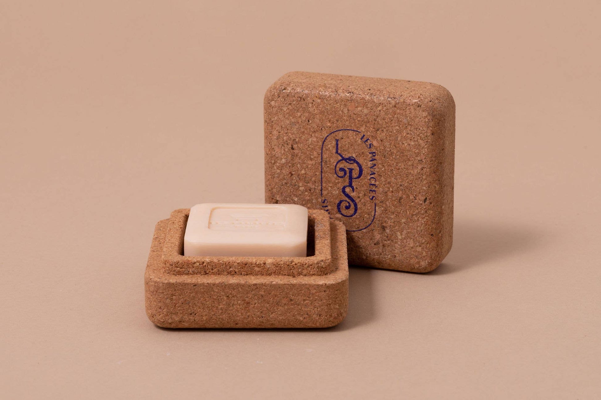 Cork Soap Travel Case