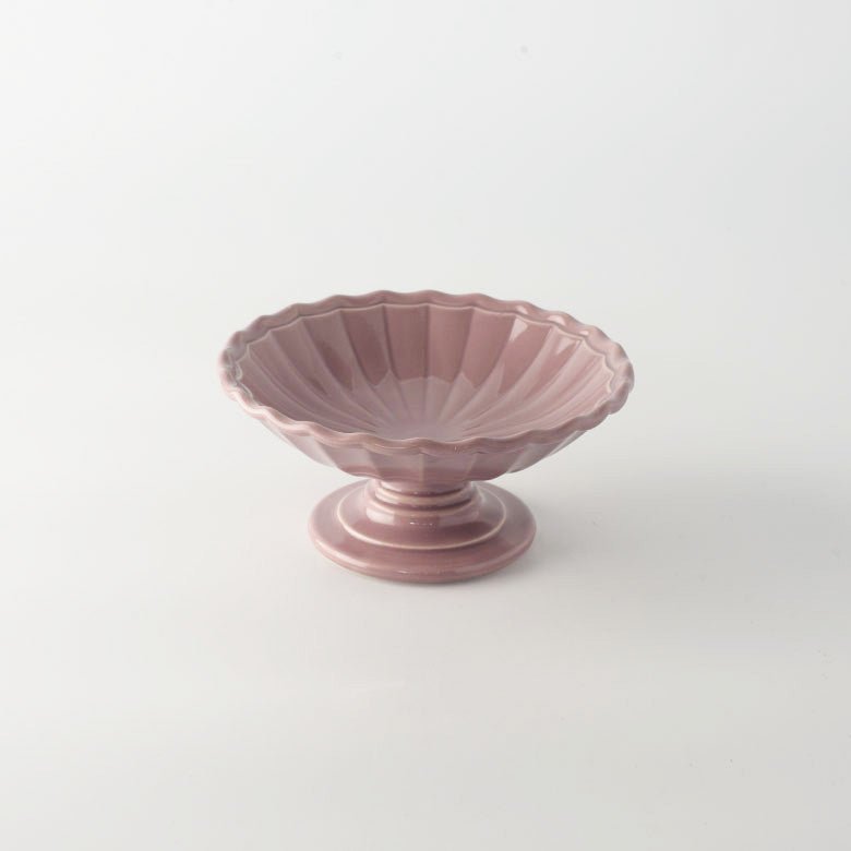 dessert bowl in mauve