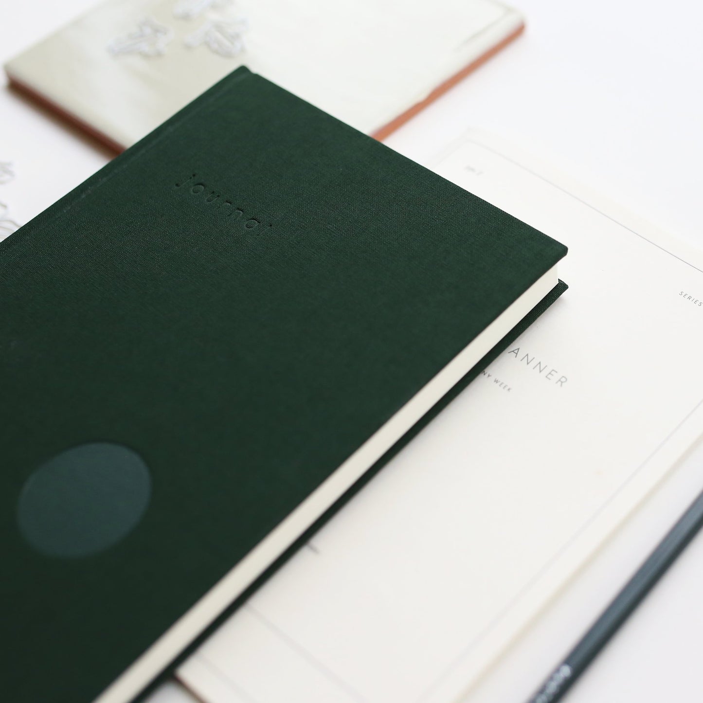 Hardcover Journal - Bottle Green