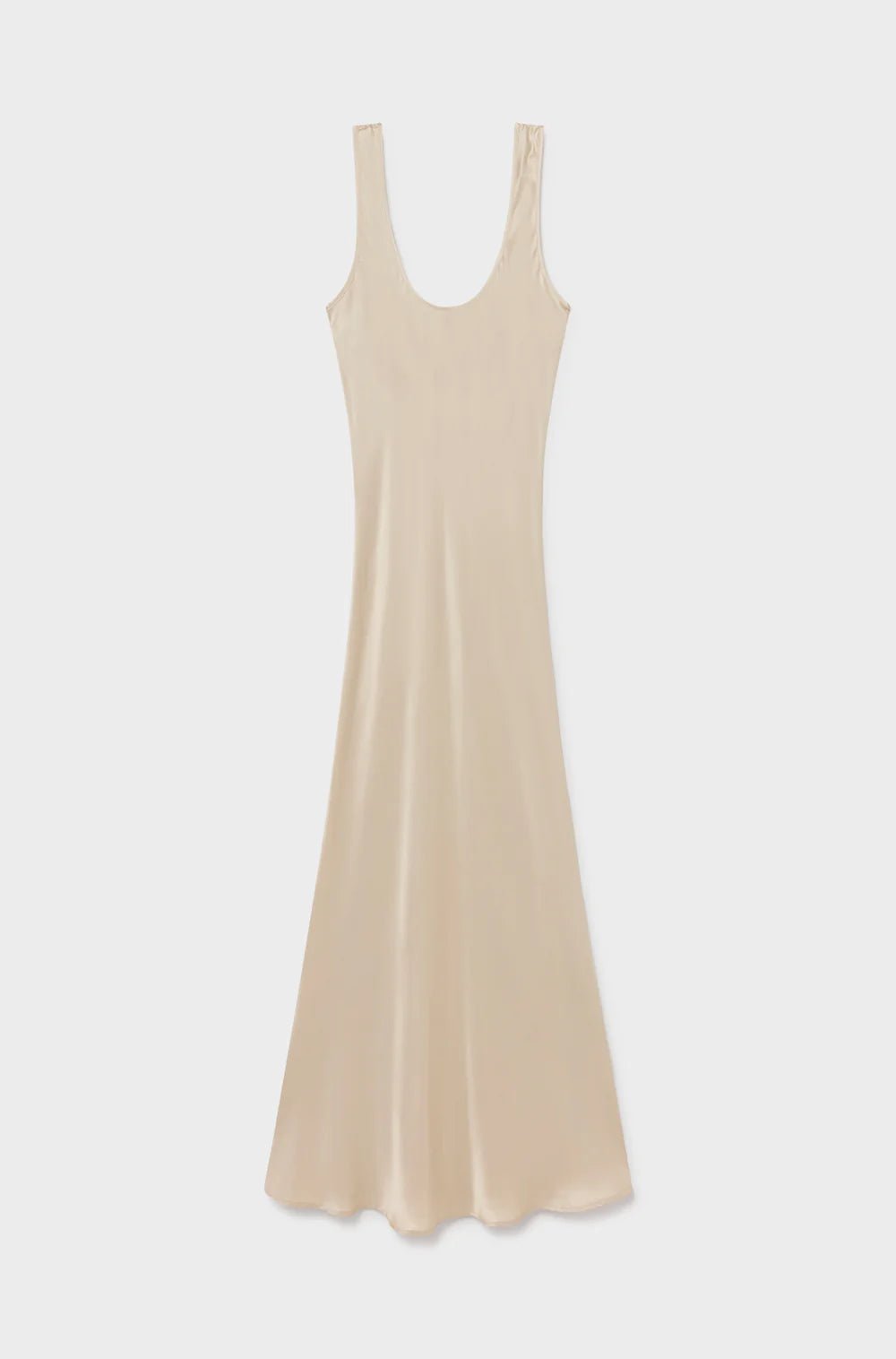 Scoop Neck Dress - Hazelnut