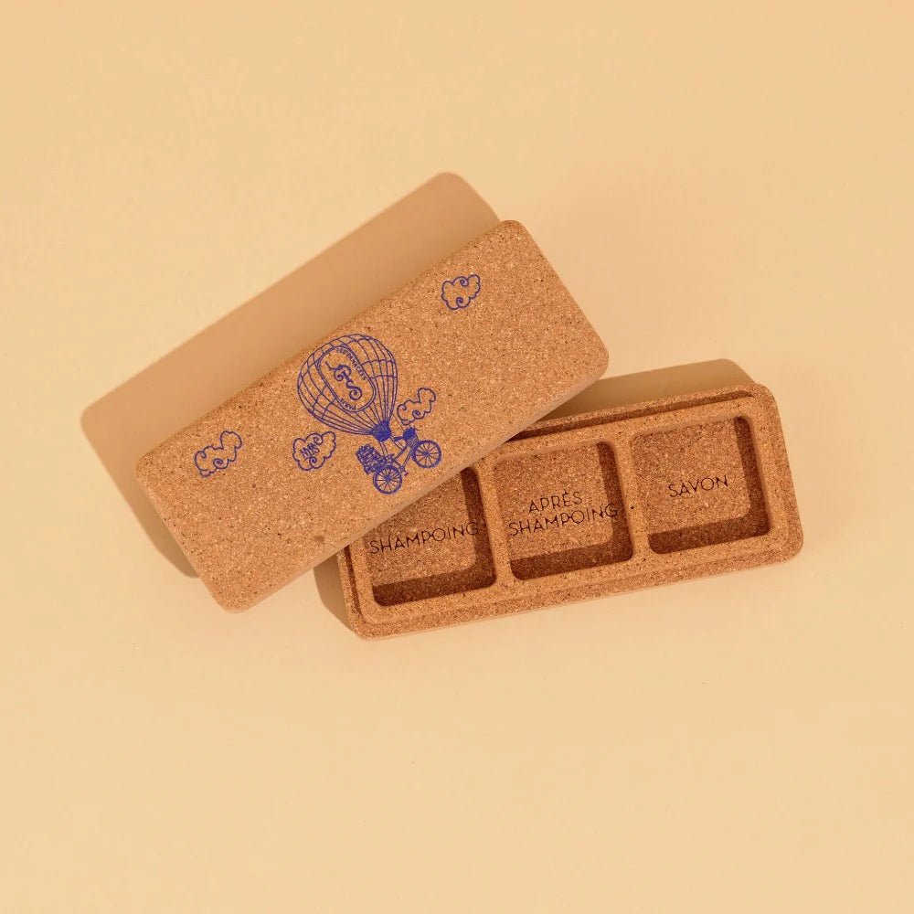 Cork Soap Travel Case - Trio